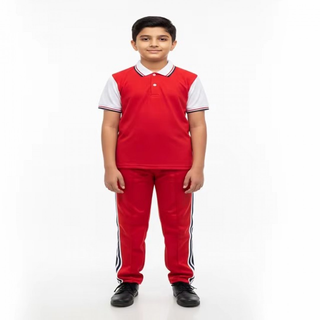 Children's Unisex School Football Sportswear Sets Breathable Polyester/Cotton Durable & Quick Dry
