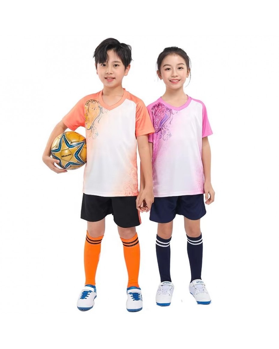 New Design Name Football Jerseys High Quality Soccer Uniform Sets for Kids Delivery by Jun 20