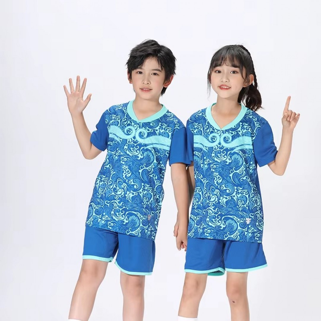 24-25 Top Quality New Design Sublimation Kids Soccer Uniform Training Tracksuit Soccer Wear Suit for Kids Stock Jersey Delivery by Jun 13