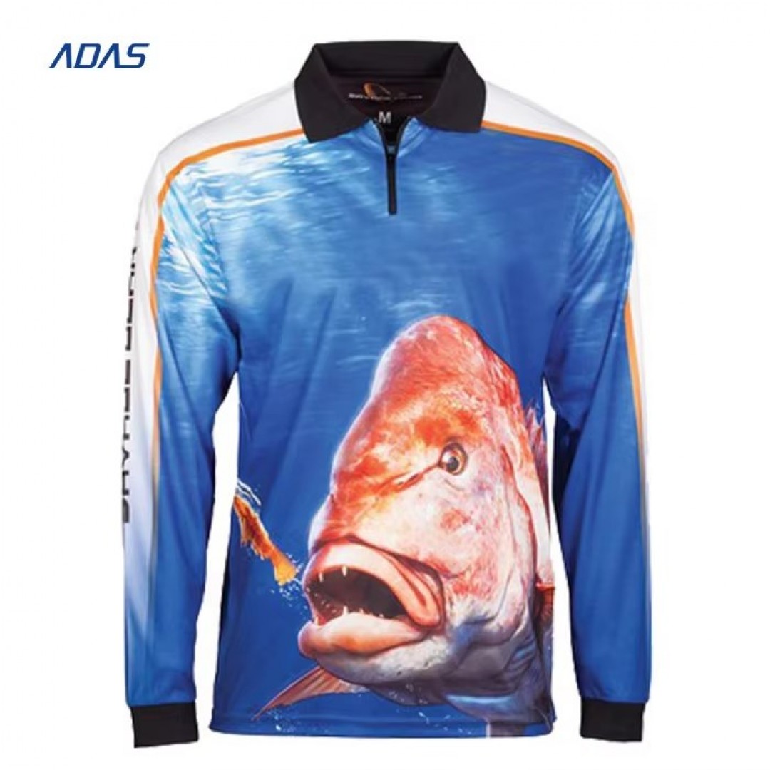 Children'S Breathable Children'S Fishing Shirt With Zipper 5-day dispatch