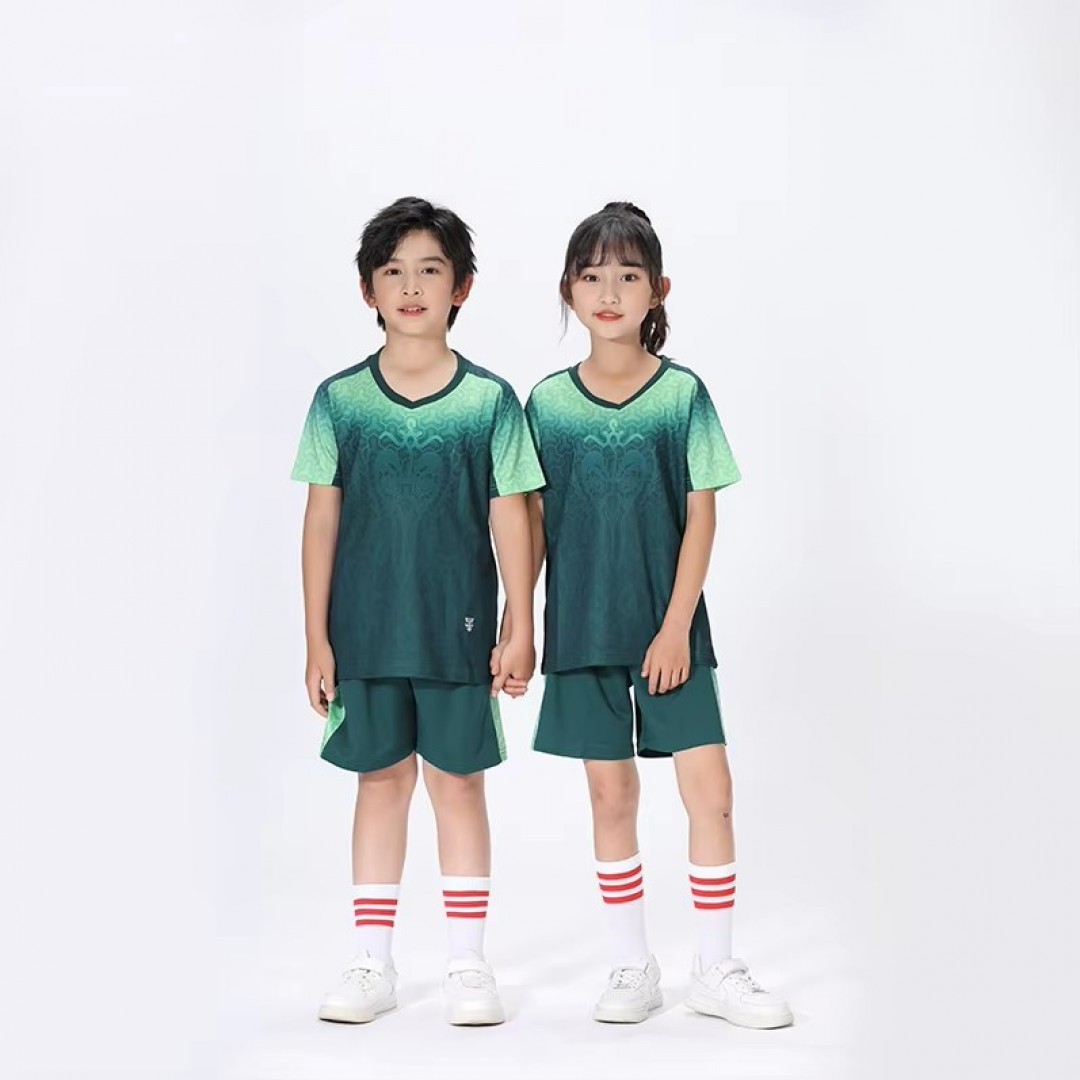 Top Quality Kids T-shirts Uniforms Set Soccer Jersey Youth Team Football Jersey Kids Jerseys