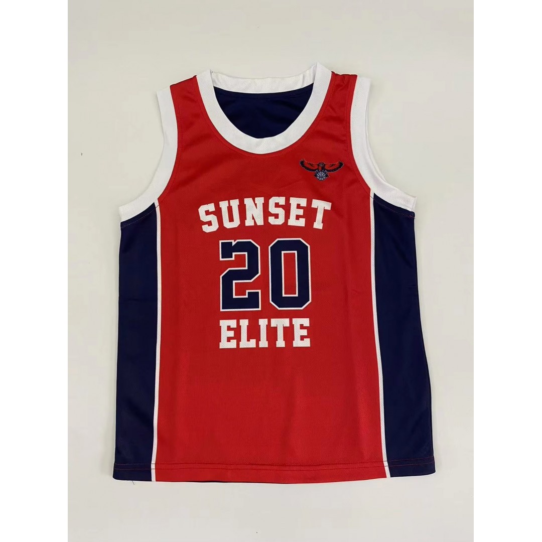 Children's Basketball Uniforms Set for Kids Boys Girls Youth Children and Toddler Size Personalized Summer School Jersey