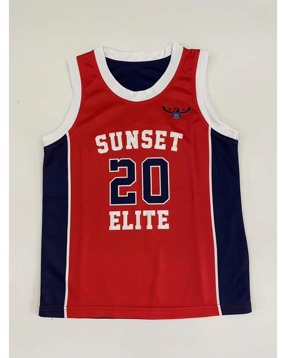 Children's Basketball Uniforms Set for Kids Boys Girls Youth Children and Toddler Size Personalized Summer School Jersey