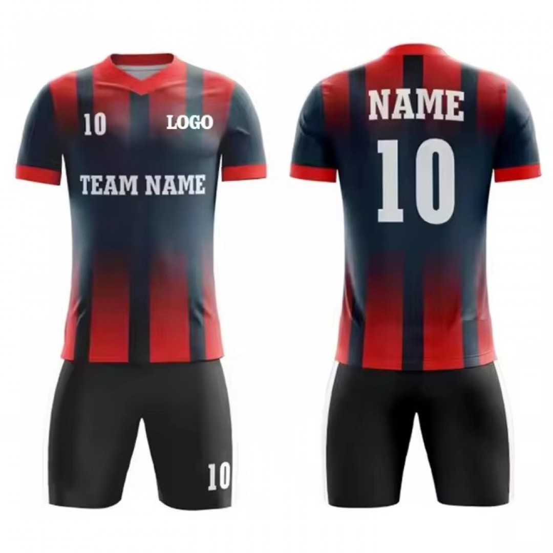 24-25 Cross Border Men's and Children's Soccer Wear Training Suit Set Football Sportswear Kits for Games