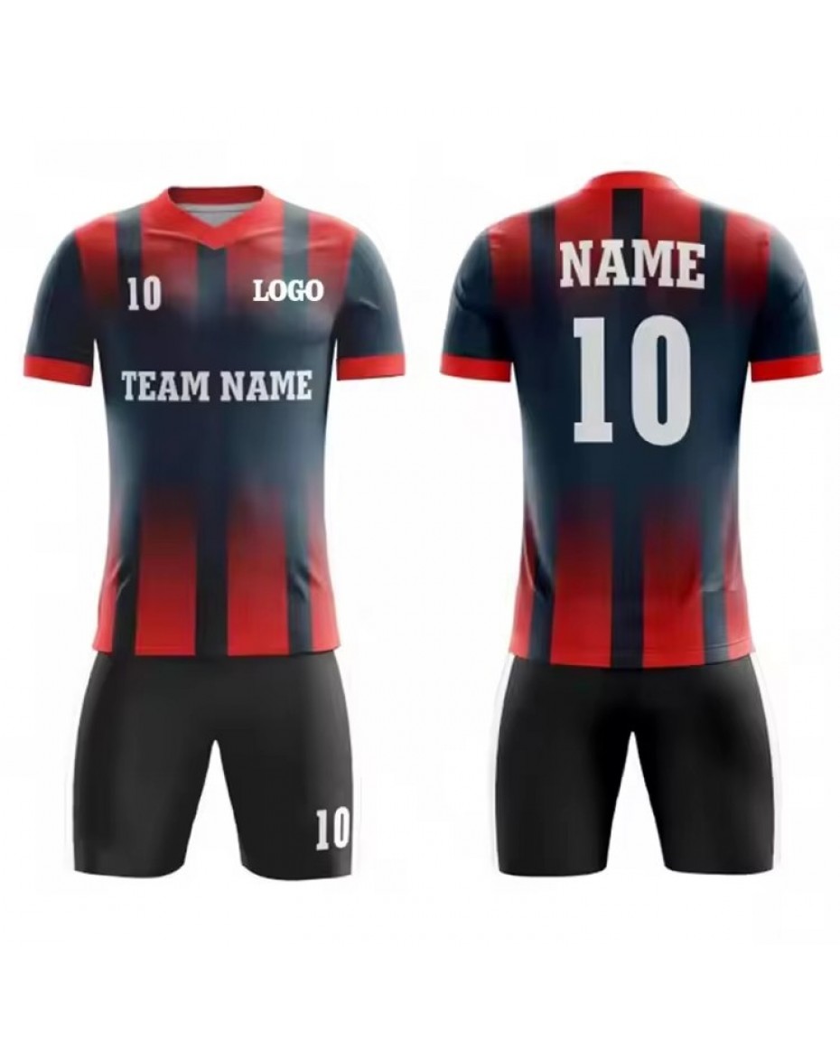24-25 Cross Border Men's and Children's Soccer Wear Training Suit Set Football Sportswear Kits for Games