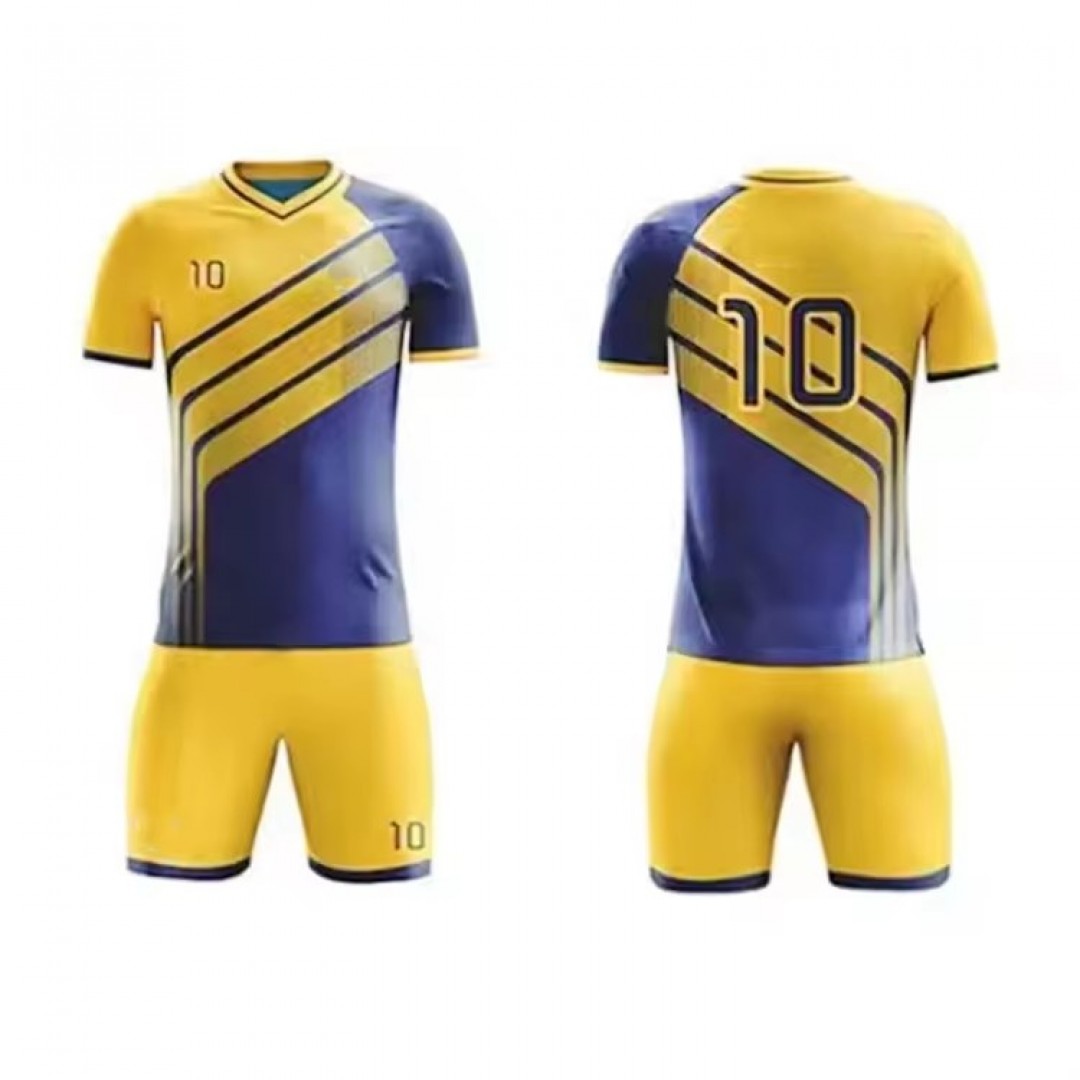 24-25 Cross Border Men's and Children's Soccer Wear Training Suit Set Football Sportswear Kits for Games
