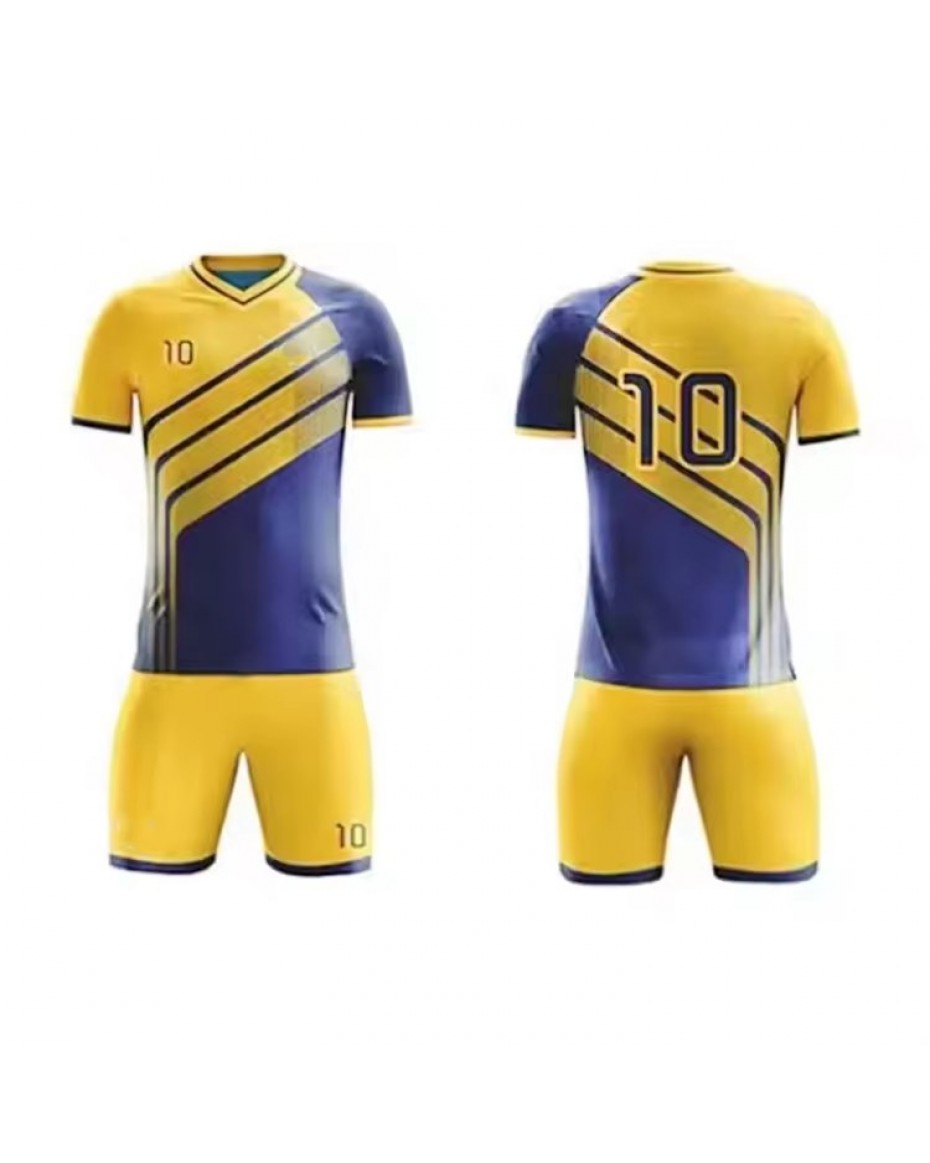 24-25 Cross Border Men's and Children's Soccer Wear Training Suit Set Football Sportswear Kits for Games