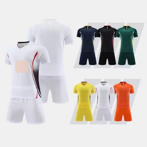 Breathable Football Club Team Sportswear Adult and Kids Soccer Training Wear Blank Soccer Uniform