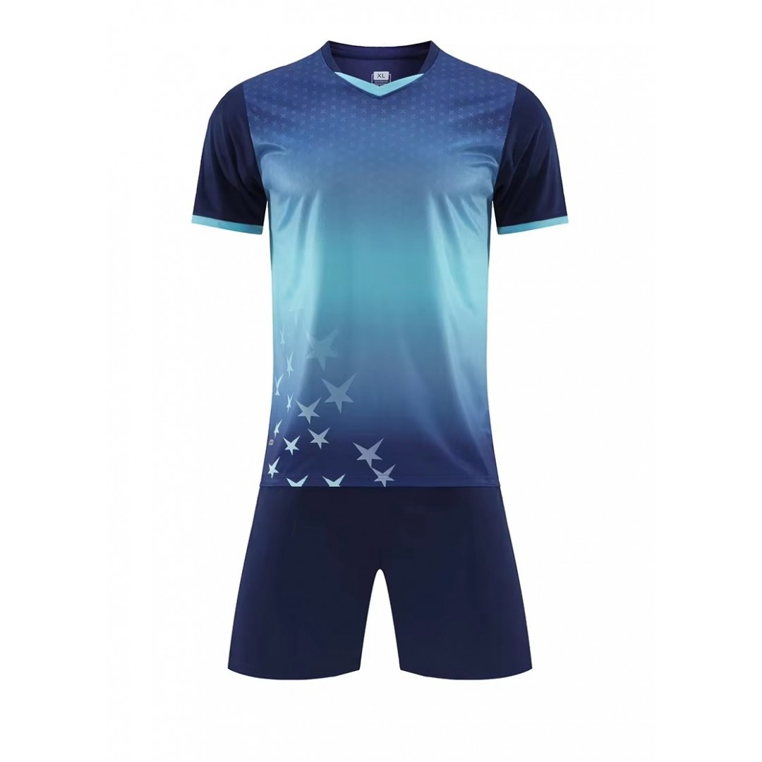 World Football Cup Short Sleeved Training Sportswear Children's Football Uniform Set Boys' Summer Competition Team Kit Delivery by Jul 12
