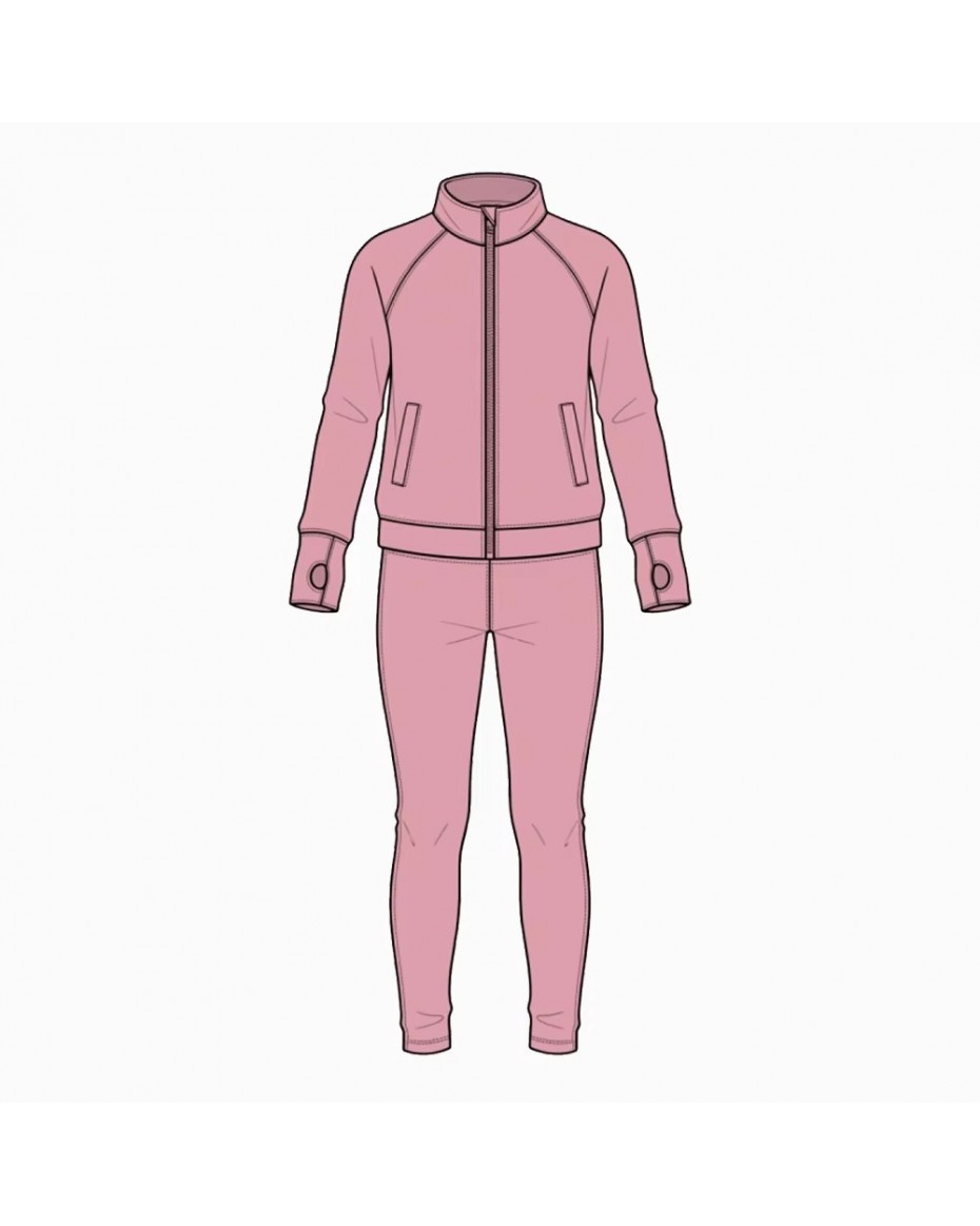 Factory Direct Sales Children Matching Set Badminton Sport Kids Tracksuit Set Acceptable Girls Clothing